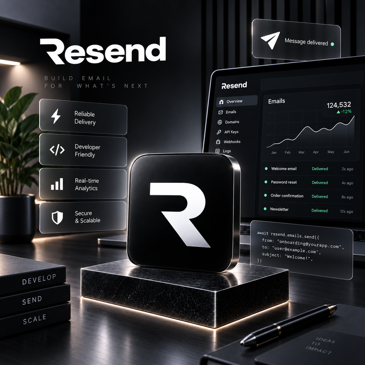 Resend Transactional Pro 12 Months - Resend Key - GLOBAL ✦ Seller: Teller