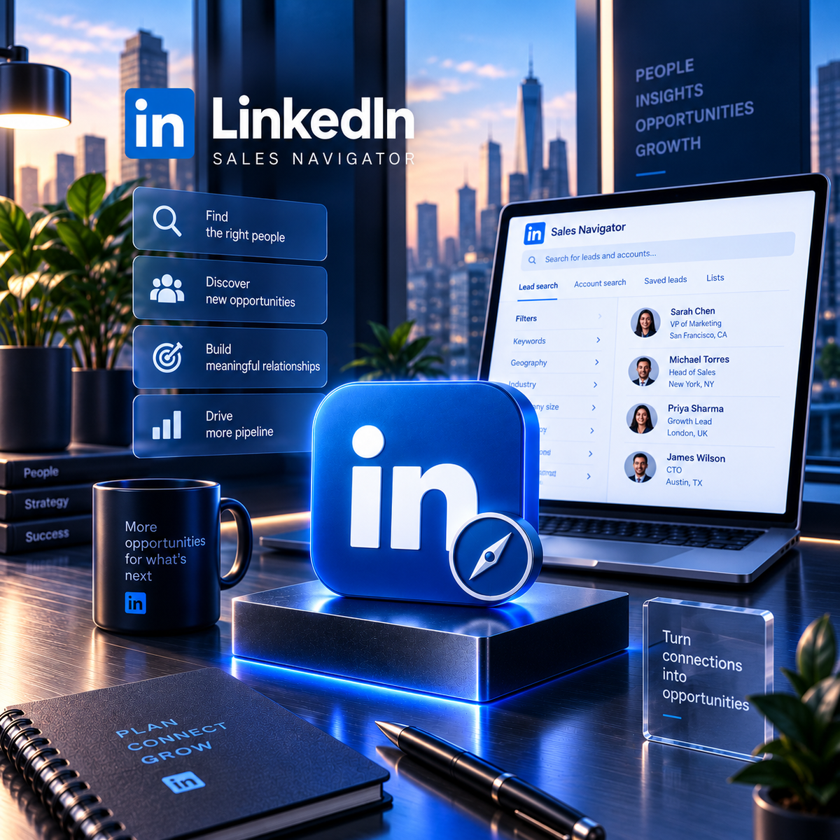 Linkedin Sales Navigator | Trial 2 Months - Linkedin Activation Link - GLOBAL ✦ Seller: Kit