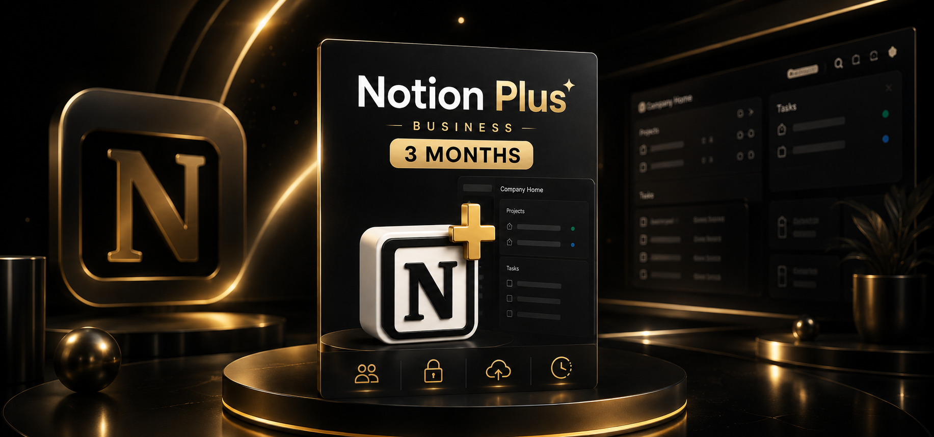 Notion Plus | Business 3 Months - Notion Activation Link - GLOBAL