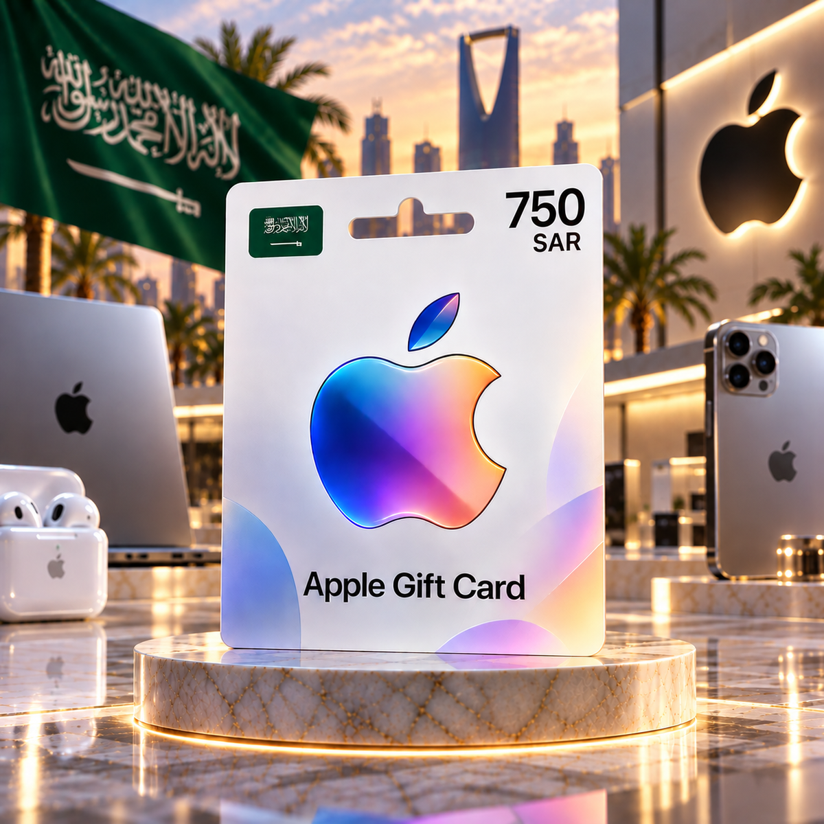 Apple Gift Card 750 SAR - Apple Key - SAUDI ARABIA