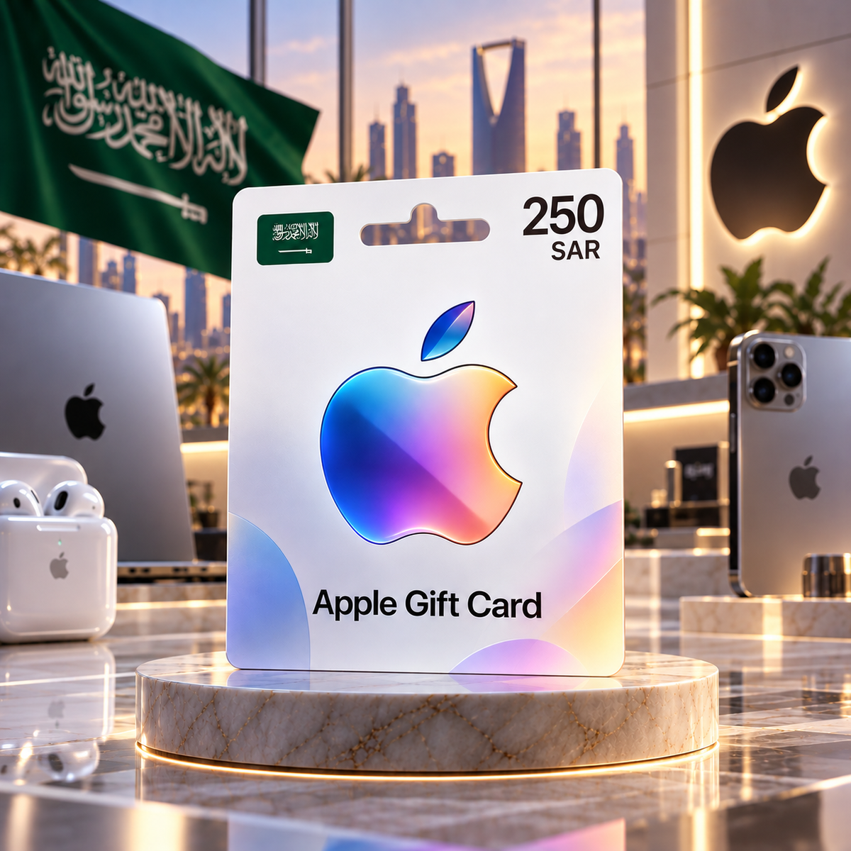Apple Gift Card 250 SAR - Apple Key - SAUDI ARABIA