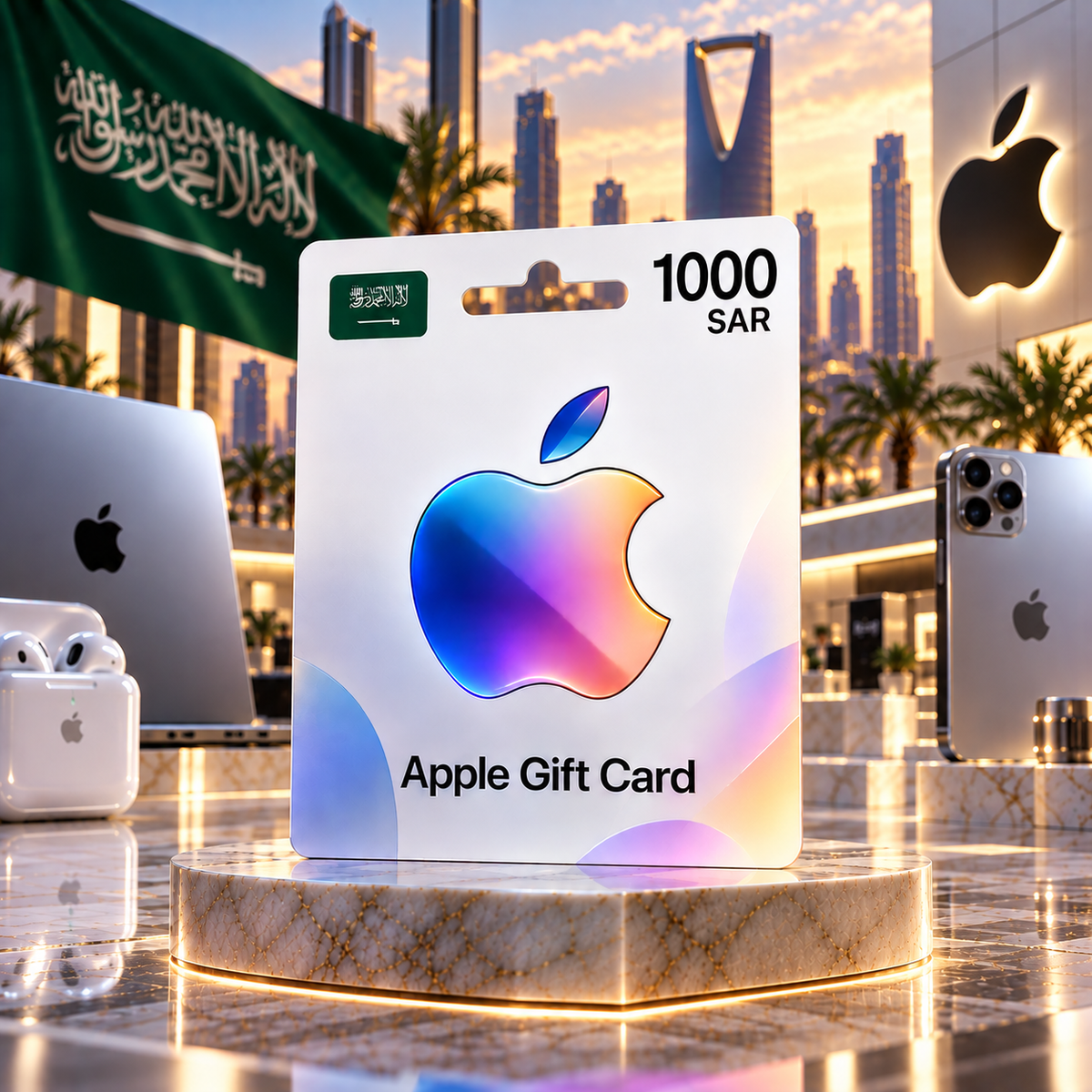 Apple Gift Card 1000 SAR - Apple Key - SAUDI ARABIA