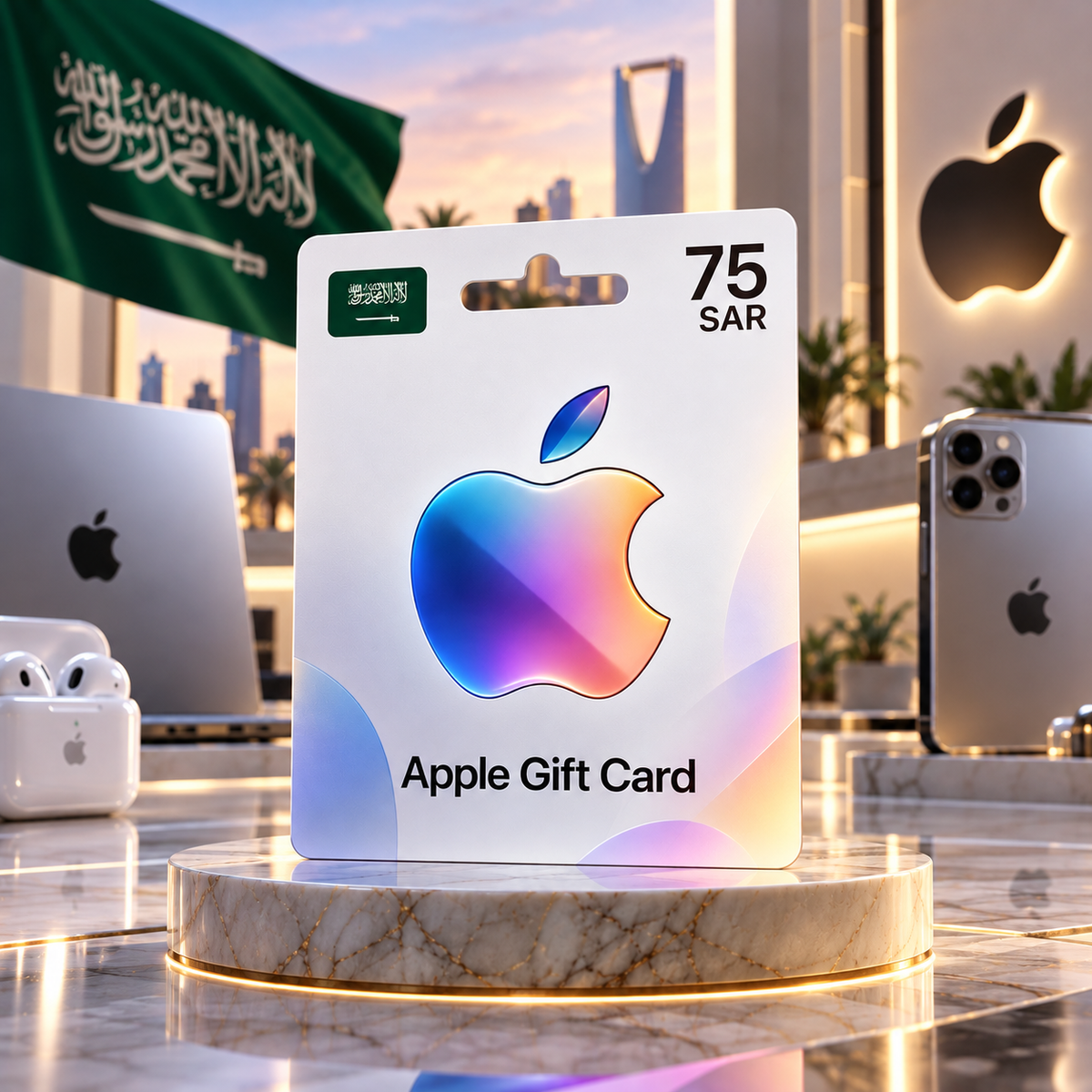 Apple Gift Card 75 SAR - Apple Key - SAUDI ARABIA
