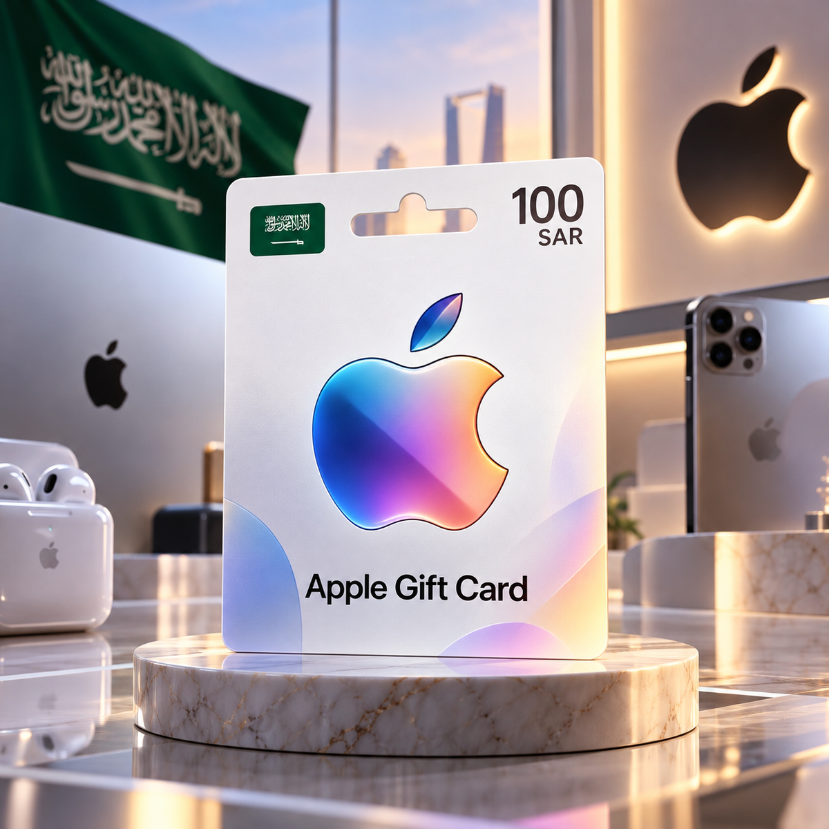 Apple Gift Card 100 SAR  - Apple Key  - SAUDI ARABIA