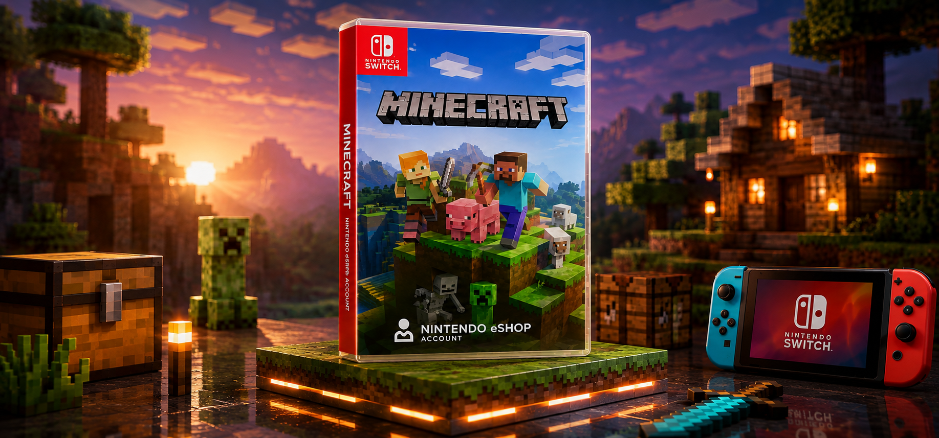 Minecraft (Nintendo Switch) - Nintendo eShop Account - GLOBAL