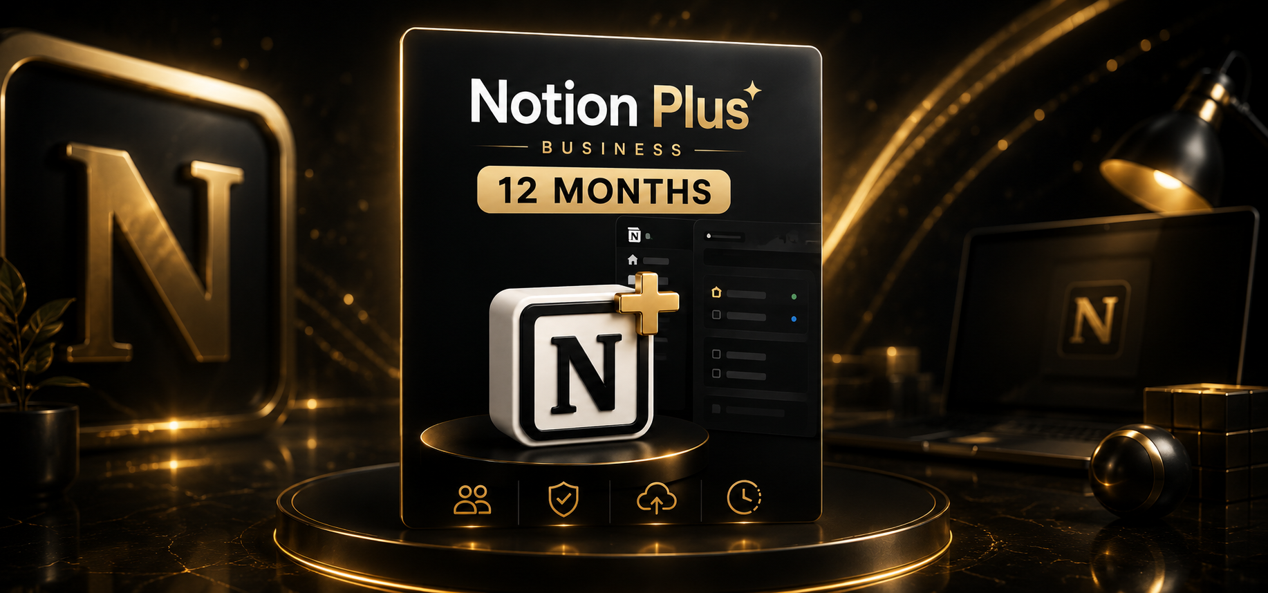 Notion Plus | Business 12 Months - Notion Activation Link - GLOBAL