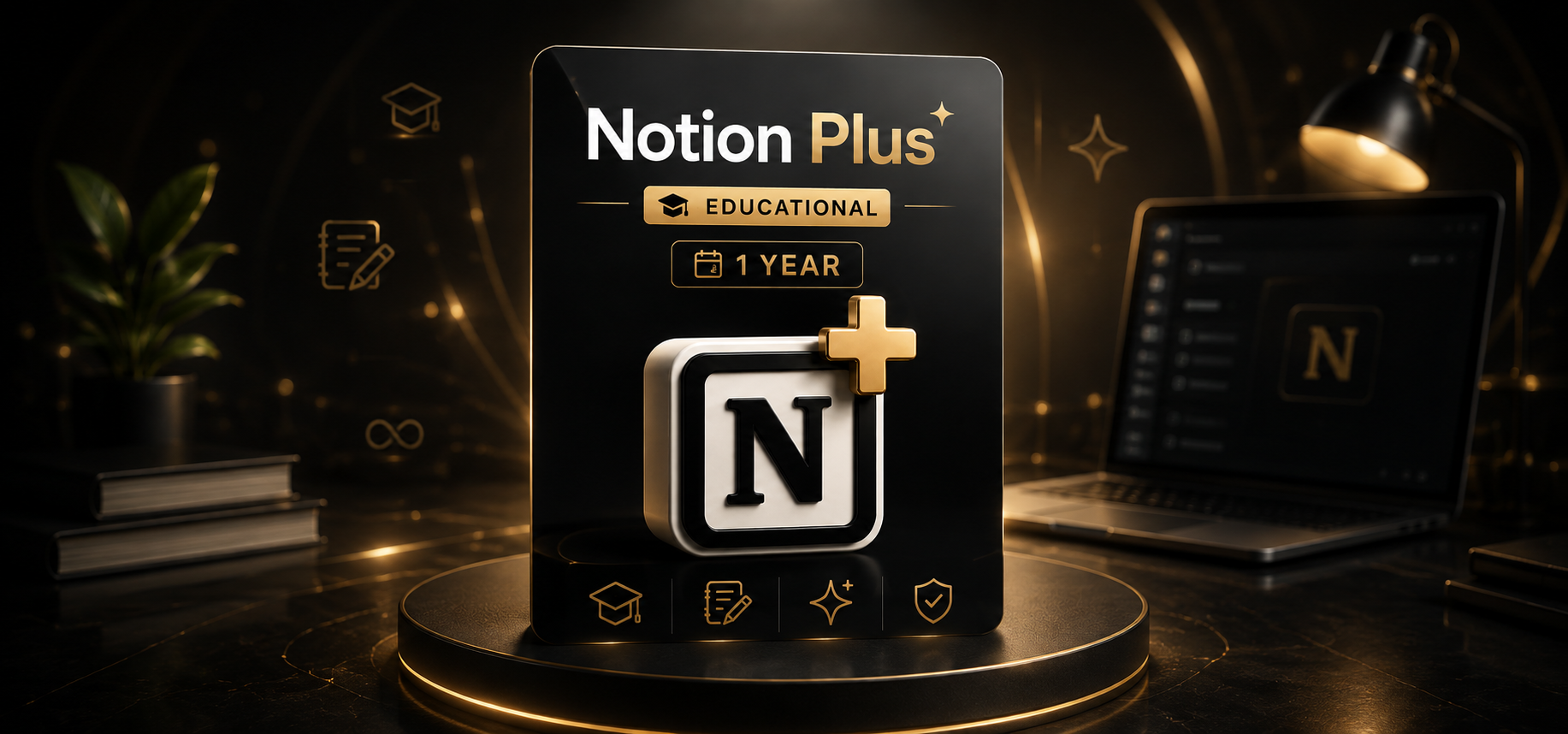 Notion Plus | Educational 1 Year - Notion Account - GLOBAL