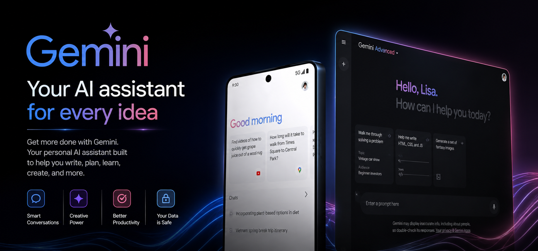 Google AI Gemini Pro 18 Months - Gemini Activation Link - GLOBAL