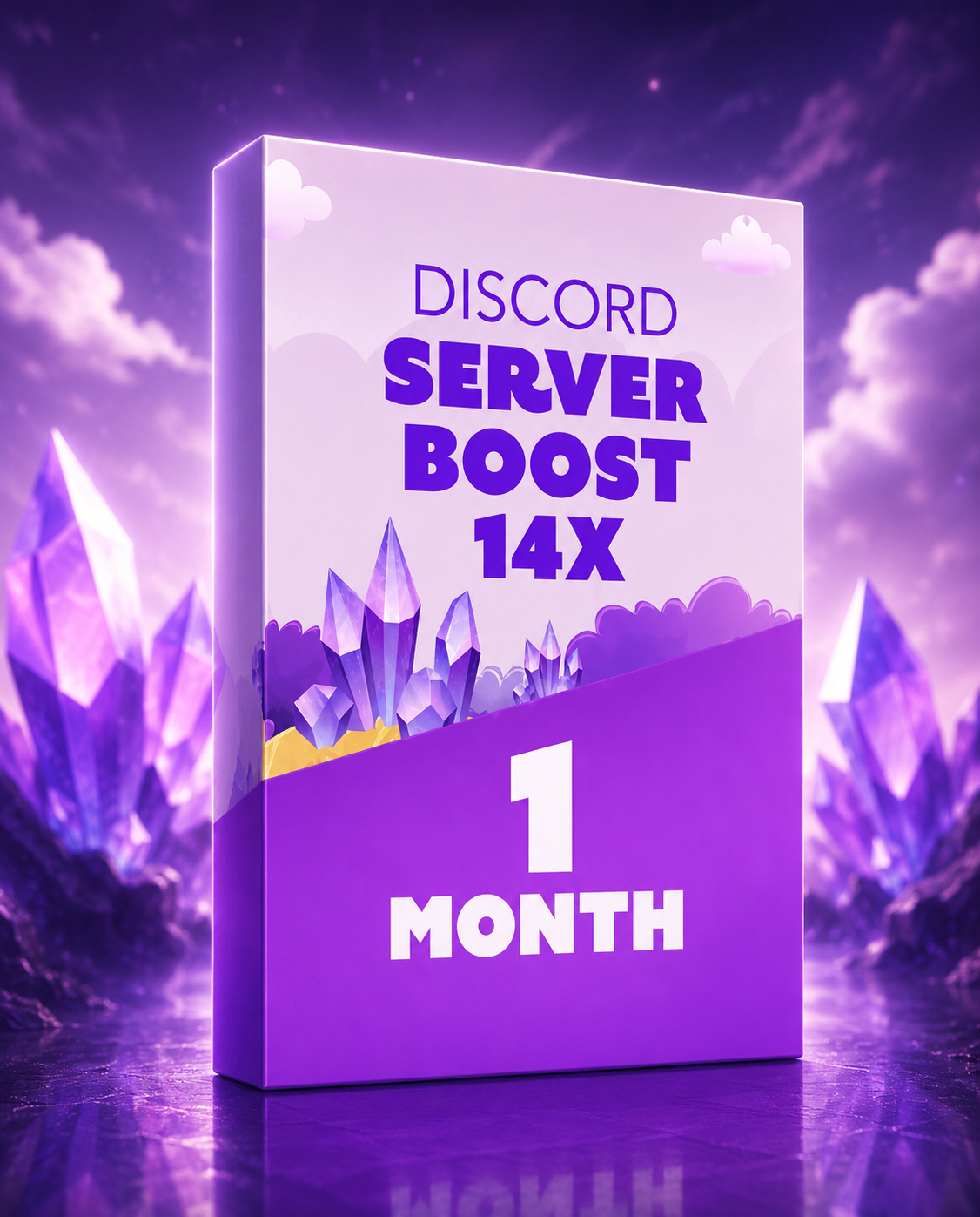 Discord Server Boost 14x 1 Month - Discord Boost Activation Link - GLOBAL الصورة الرئيسية