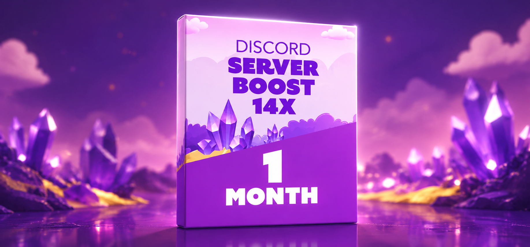 Discord Server Boost 14x 1 Month - Discord Boost Activation Link - GLOBAL