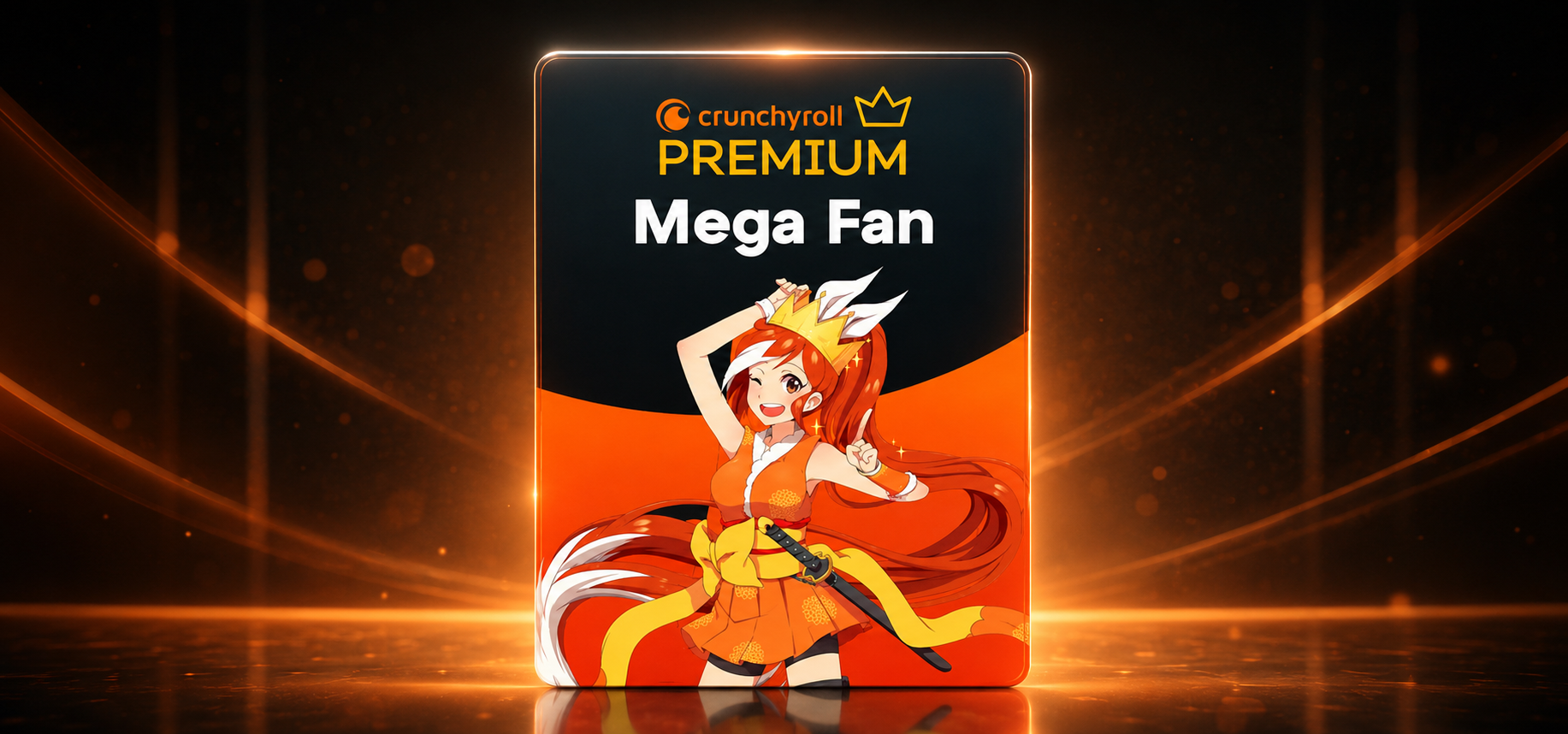 Crunchyroll Premium | Mega Fan 12 Months - Crunchyroll Account - GLOBAL