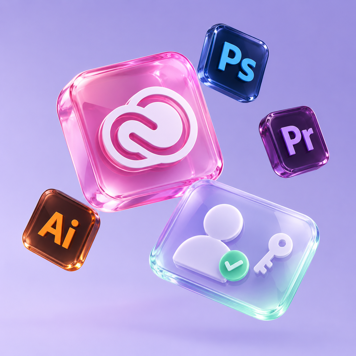 Adobe Creative Cloud – Team Subscription Account | 1 Month