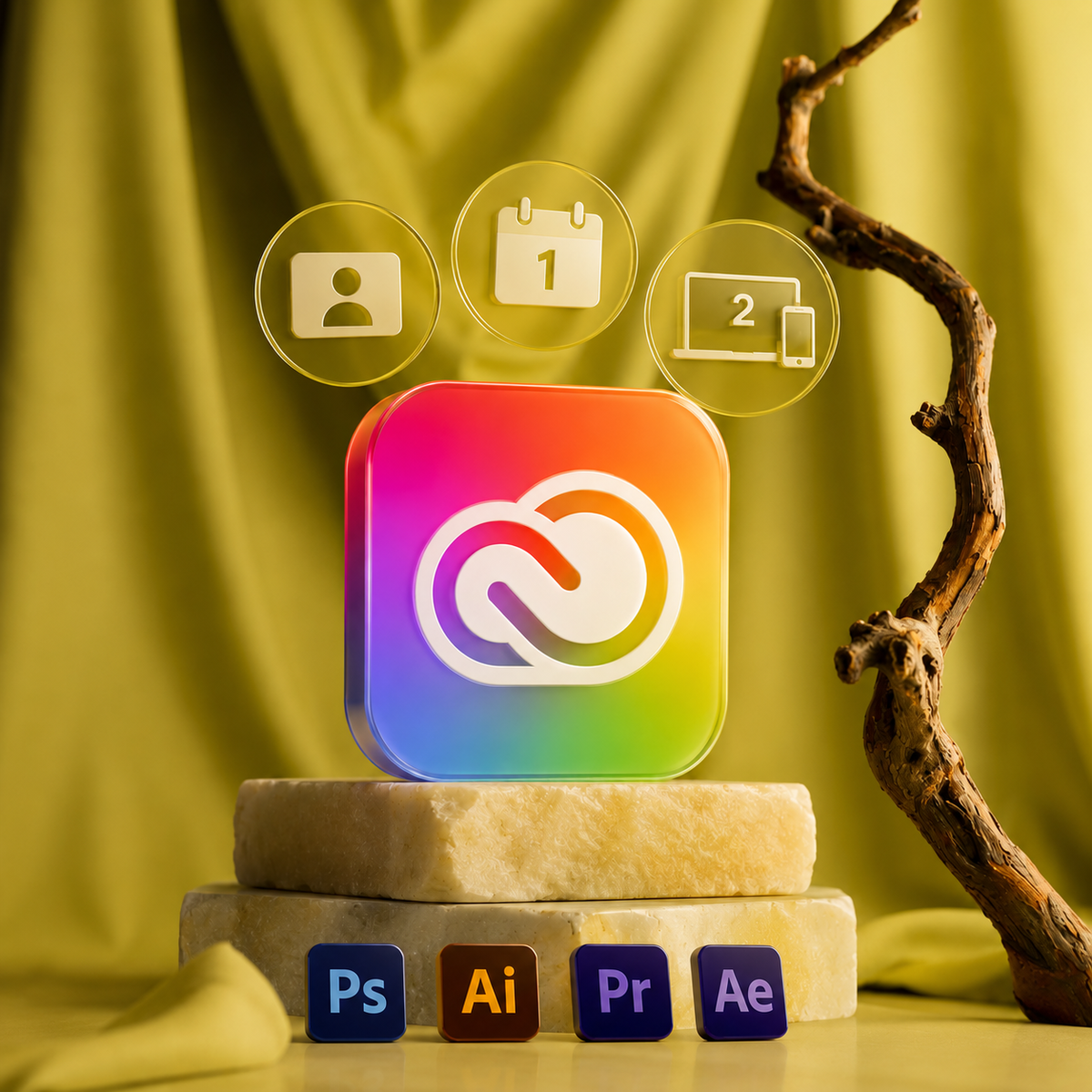 Adobe Creative Cloud Pro 1 Month - Adobe Account - GLOBAL ✦ Seller: Relena Digital