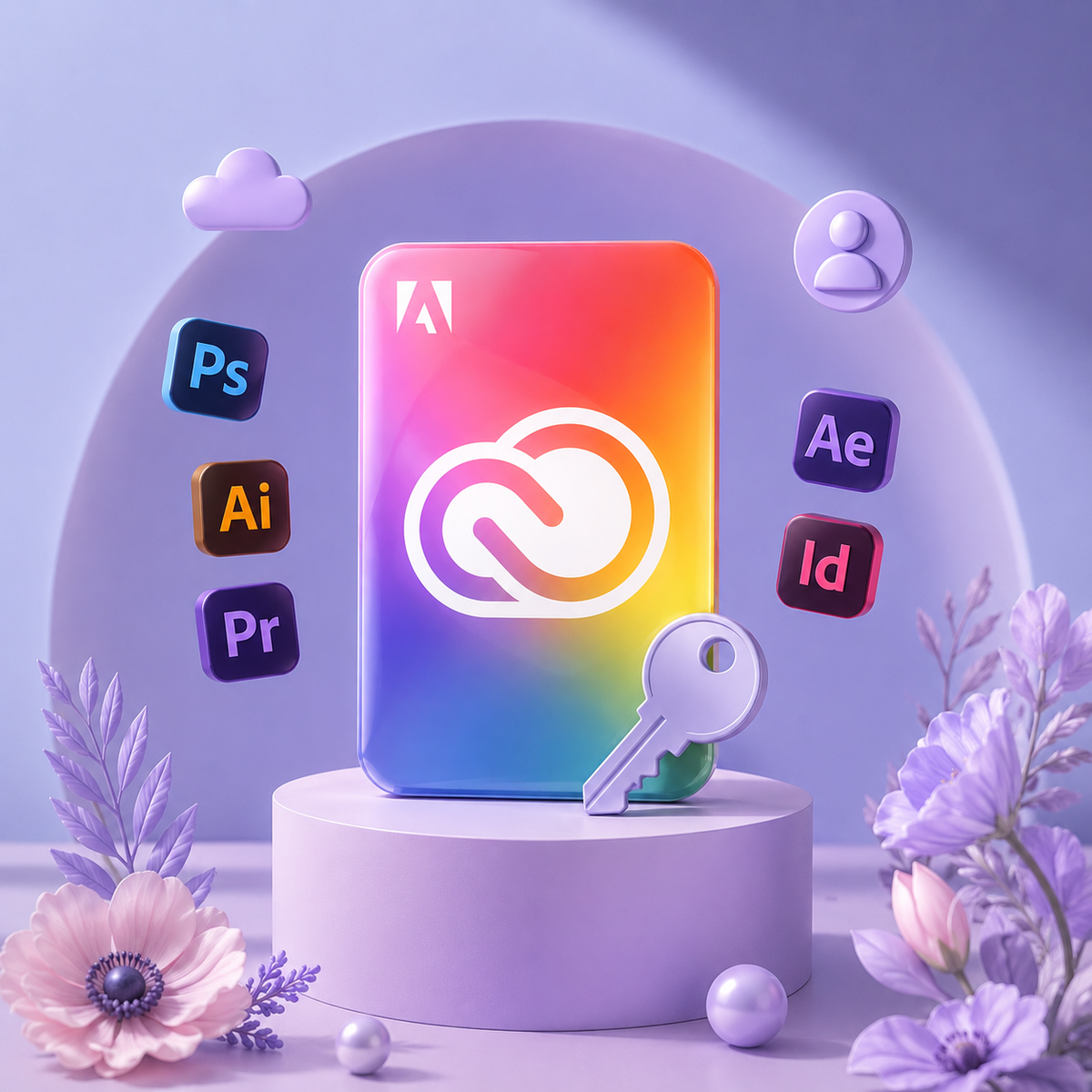 Adobe Creative Cloud Pro 1 Month - Adobe Key - GLOBAL