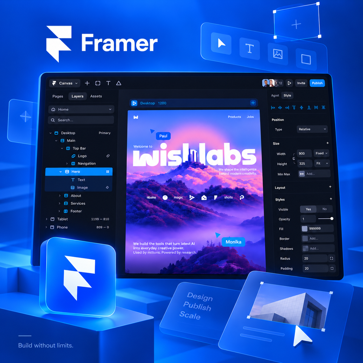 Framer Subscription | Pro Plan 12 Months - Framer Key - GLOBAL