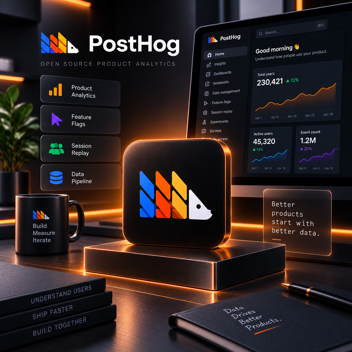 Posthog Scale 12 Months - Posthog Key - GLOBAL