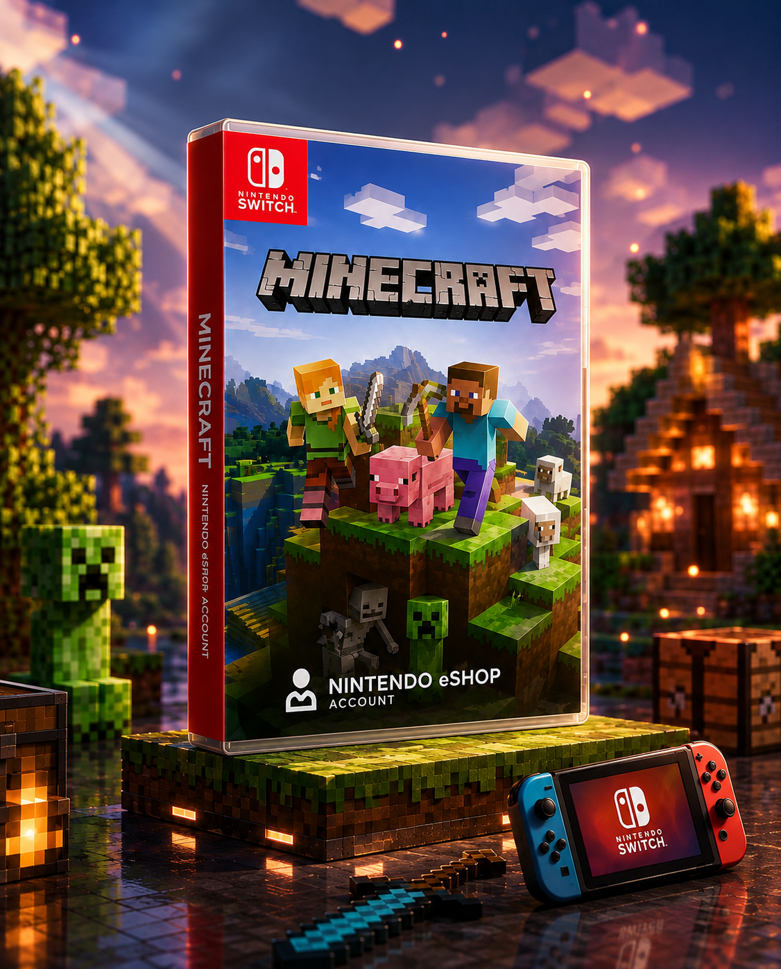Minecraft (Nintendo Switch) - Nintendo eShop Account - GLOBAL Main image