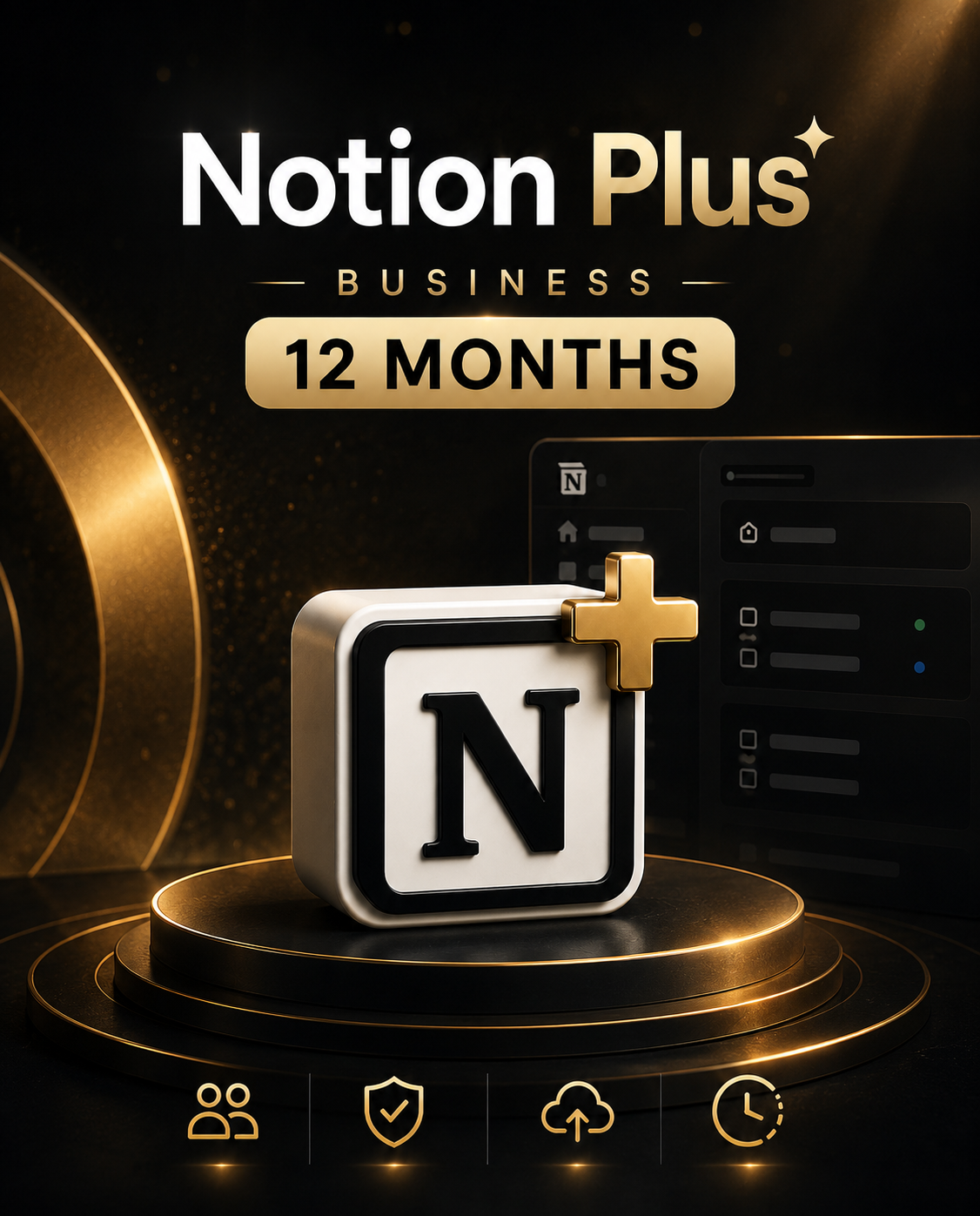 Notion Plus | Business 12 Months - Notion Activation Link - GLOBAL الصورة الرئيسية