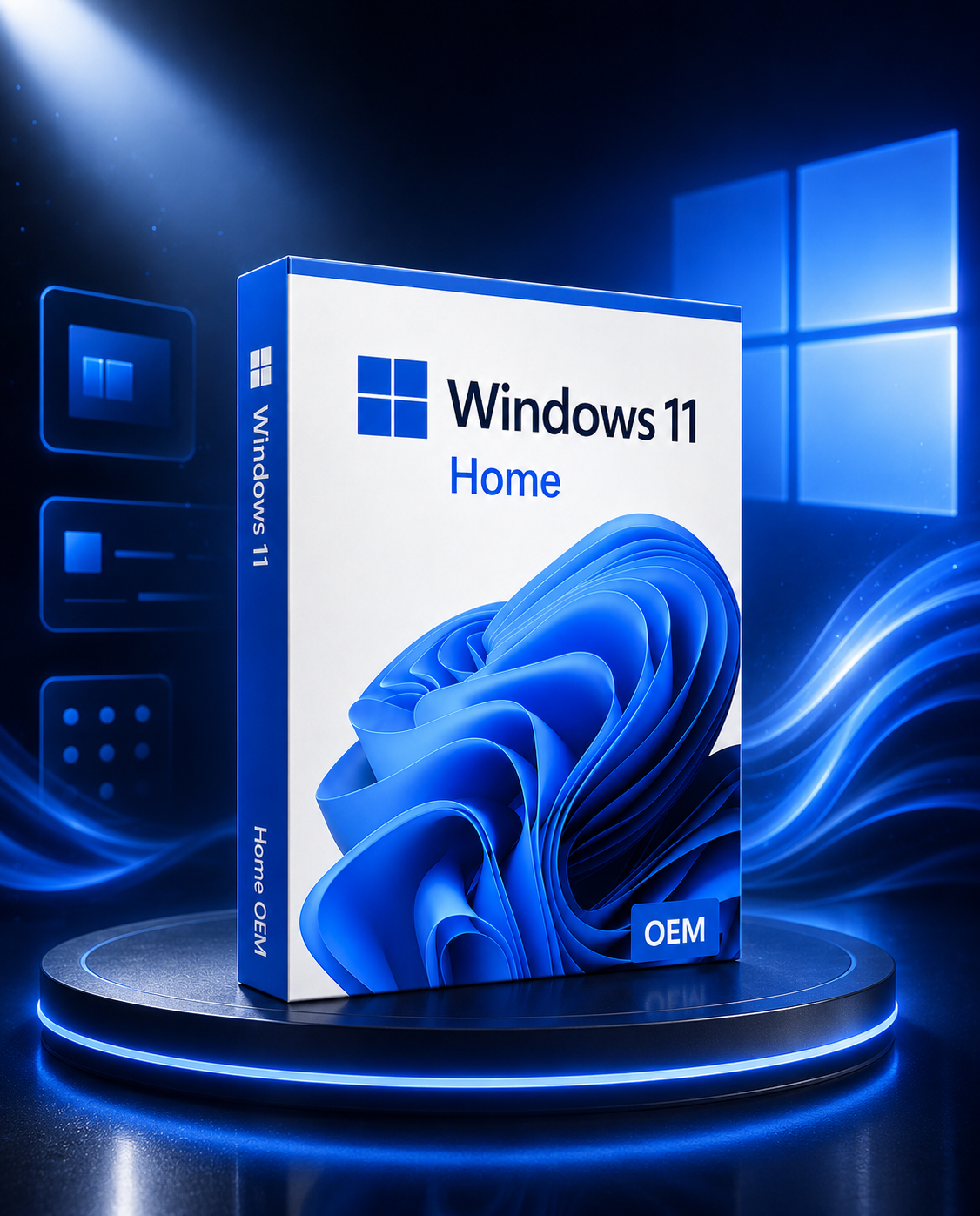 Microsoft Windows 11 Home OEM (PC) - Microsoft Key - GLOBAL الصورة الرئيسية