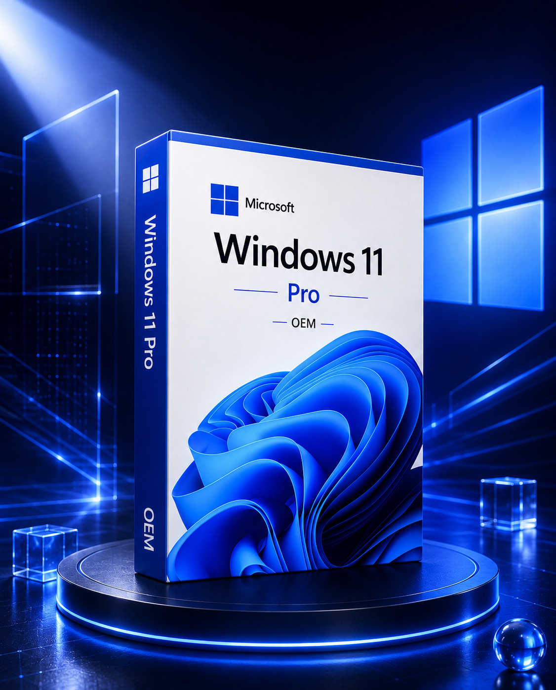 Microsoft Windows 11 Pro OEM (PC) - Microsoft Key - GLOBAL