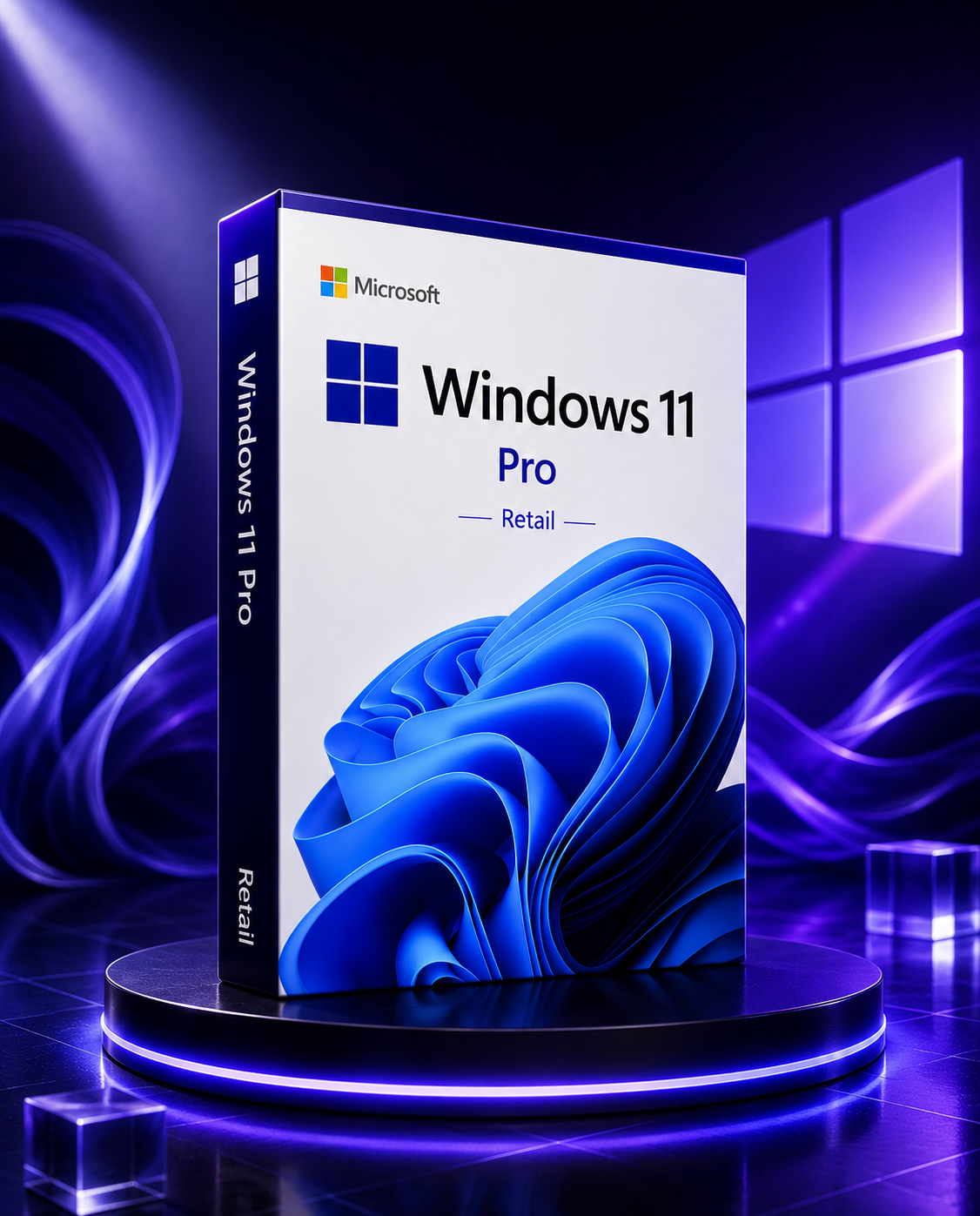 Microsoft Windows 11 Pro Retail (PC) - Microsoft Key - GLOBAL ✦ Seller: Alfahad