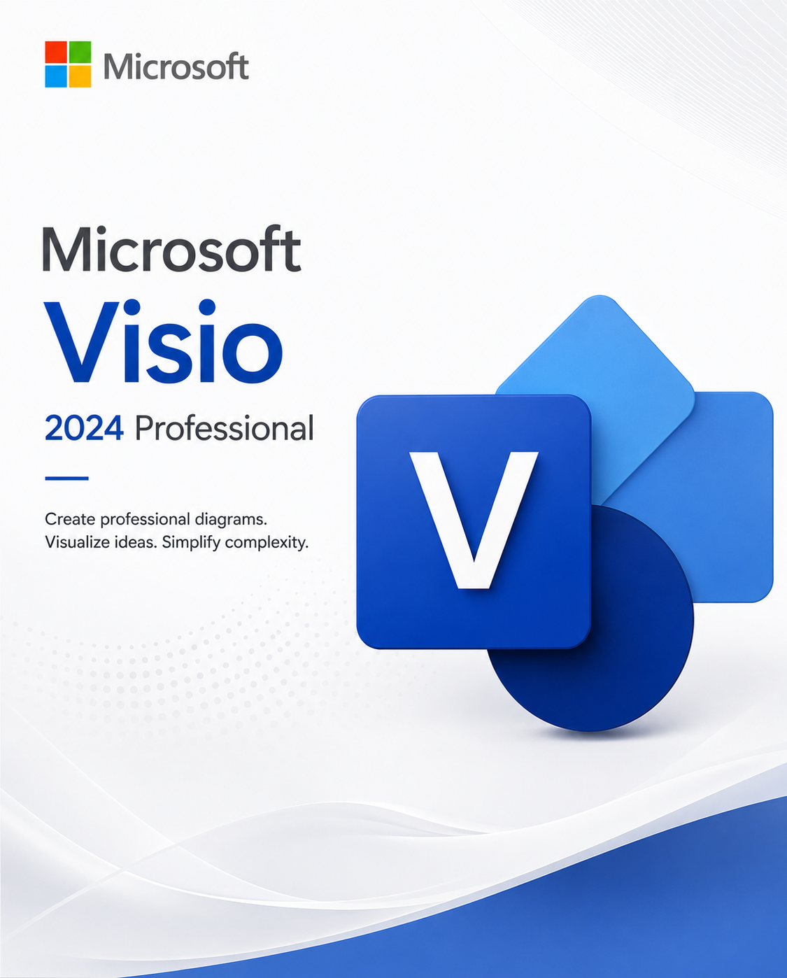 Microsoft Visio 2024 | Professional (PC) - Microsoft Key - GLOBAL الصورة الرئيسية