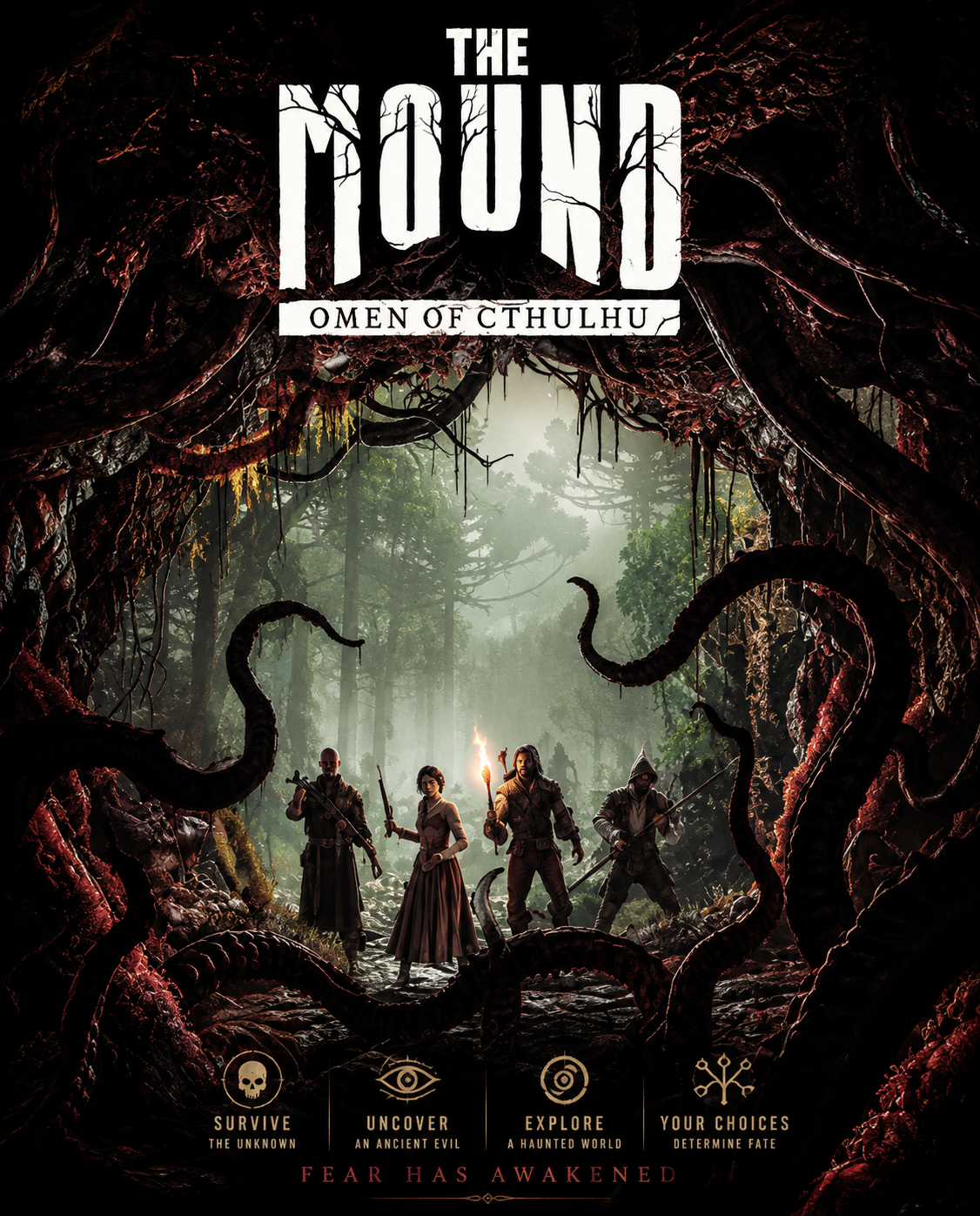 The Mound: Omen of Cthulhu (PC) - Steam Key - GLOBAL الصورة الرئيسية