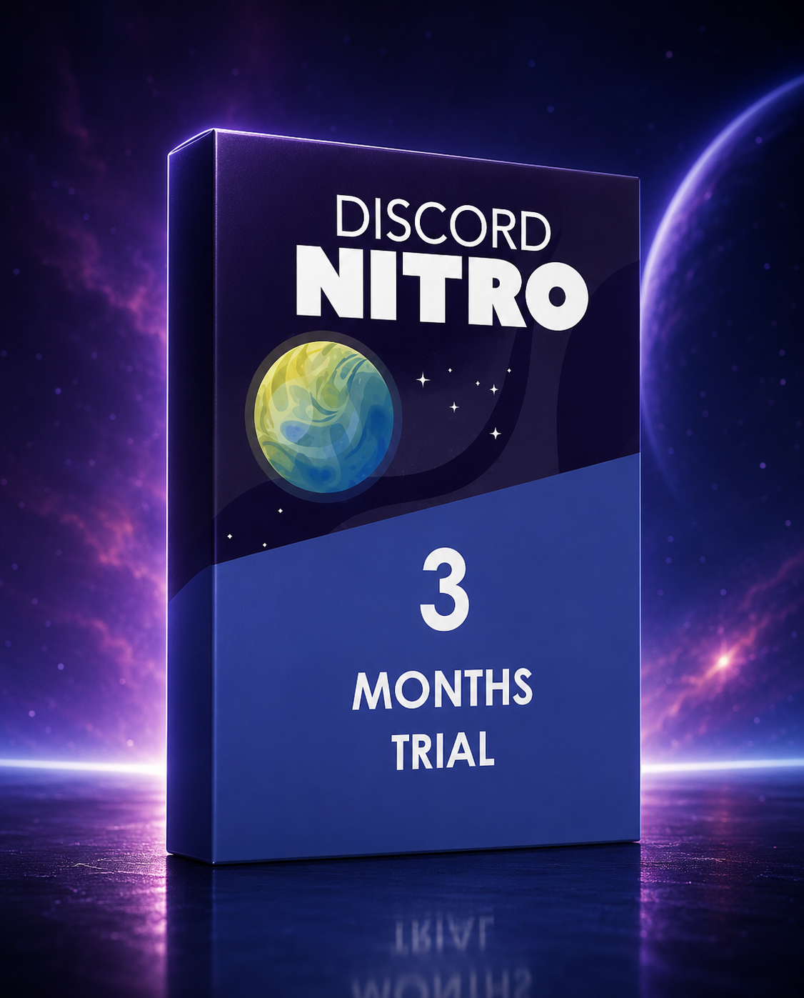 Discord Nitro Trial 3 Months - Discord Key - GLOBAL الصورة الرئيسية