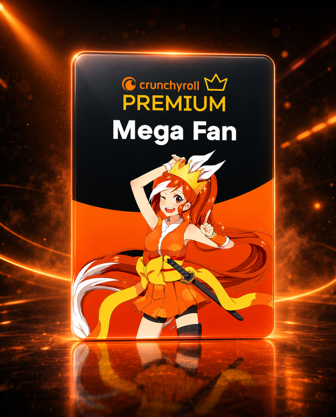 Crunchyroll Premium Manual Top-Up | Fan 12 Months - Crunchyroll - GLOBAL الصورة الرئيسية