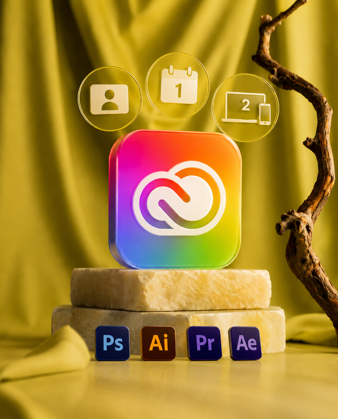 Adobe Creative Cloud Pro 1 Month - Adobe Account - GLOBAL