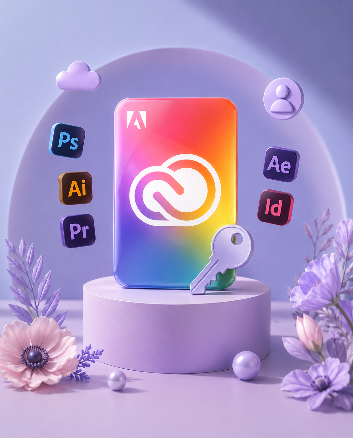 Adobe Creative Cloud Pro 1 Month - Adobe Key - GLOBAL