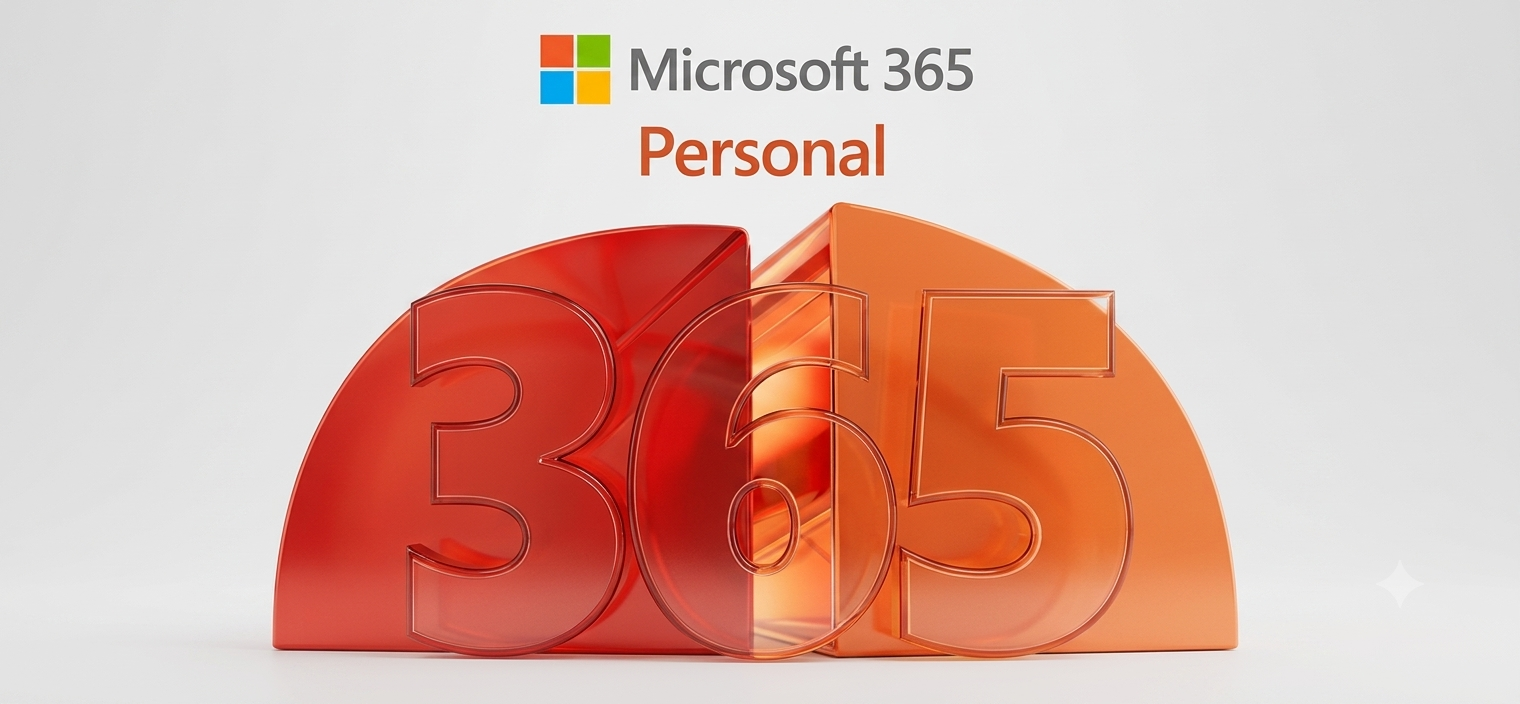 Microsoft Office 365 Personal (PC, Mac) (1 Device, 1 Year) - Microsoft Account - GLOBAL