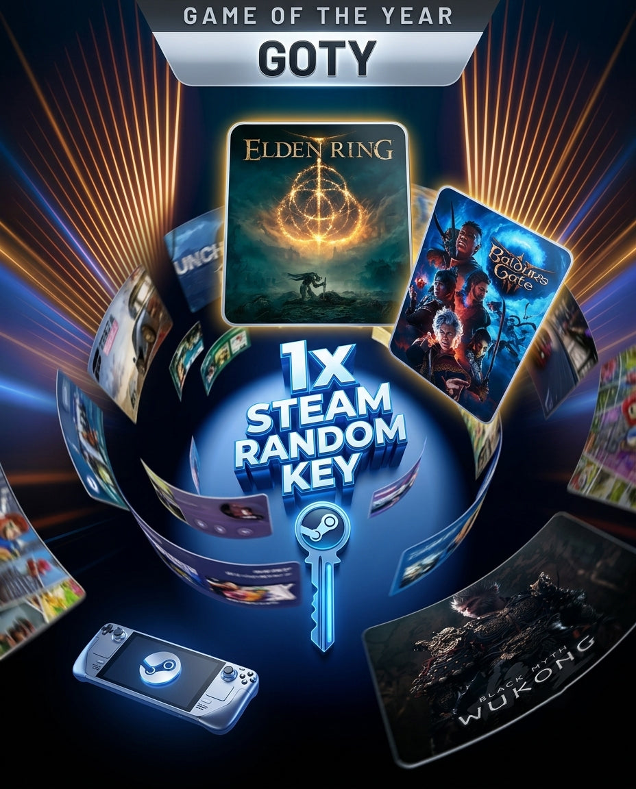 لعبة العام - مفتاح عشوائي واحد (للكمبيوتر) - مفتاح Steam (عالمي) الصورة الرئيسية
