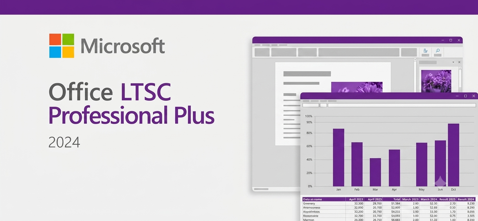 Microsoft Office 2024 | LTSC Professional Plus (PC) - Microsoft Key - GLOBAL
