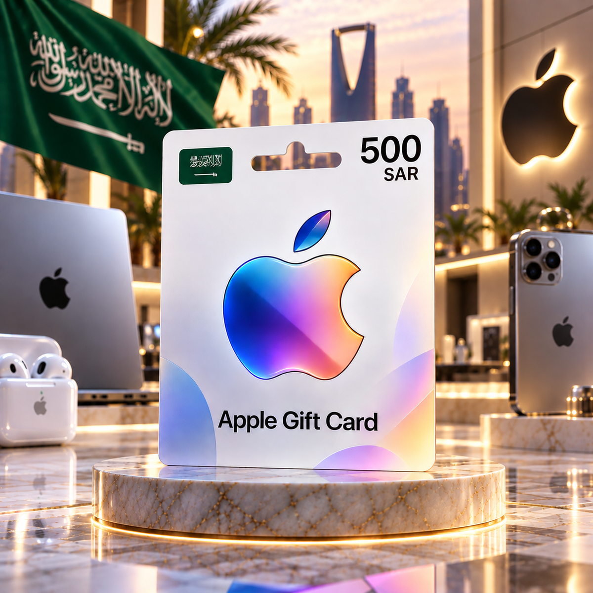 Apple Gift Card 500 SAR - Apple Key - SAUDI ARABIA