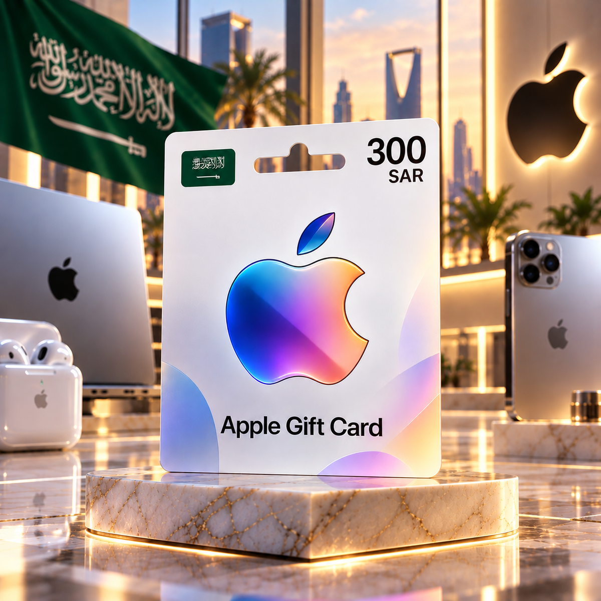 Apple Gift Card 300 SAR - Apple Key - SAUDI ARABIA
