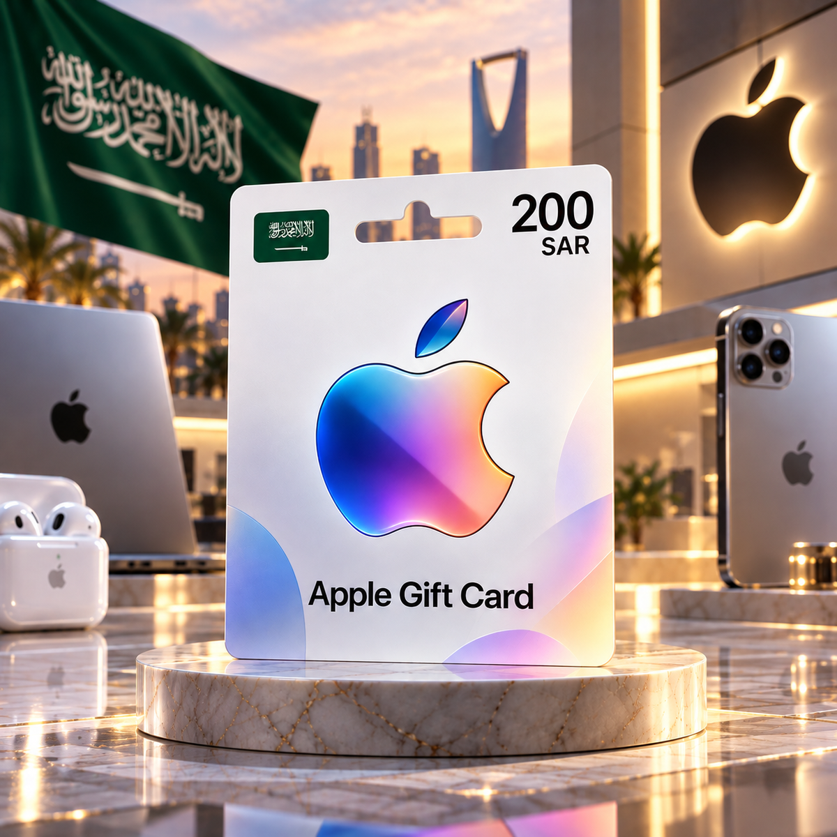 Apple Gift Card 200 SAR - Apple Key - SAUDI ARABI