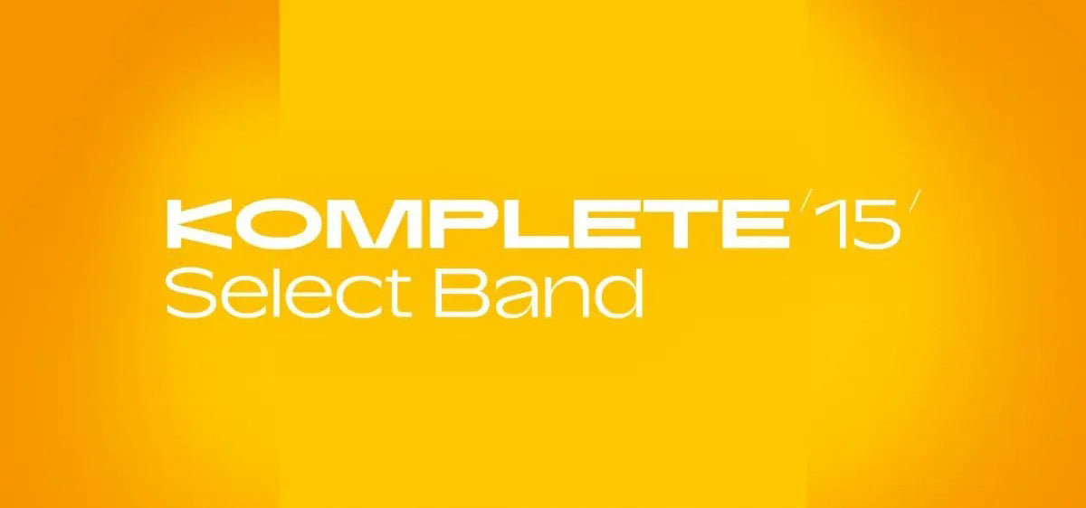 Komplete 15 Select | Band (PC, Mac) (1 Device, Lifetime) - Native Instruments Key - GLOBAL