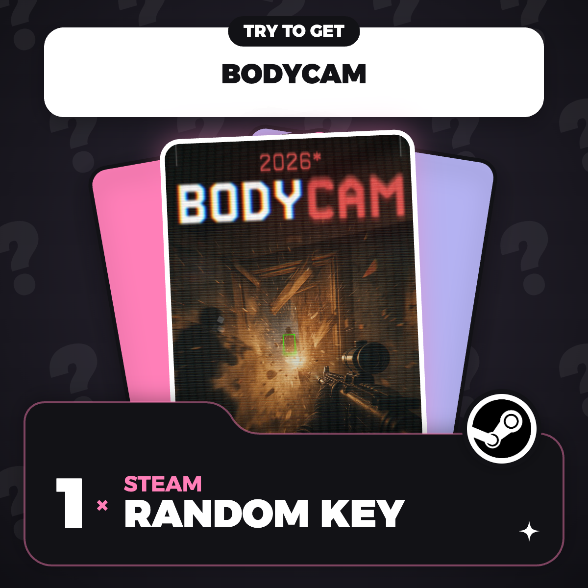 Try to get Bodycam - Random 1 Key (PC) - Steam Key - GLOBAL