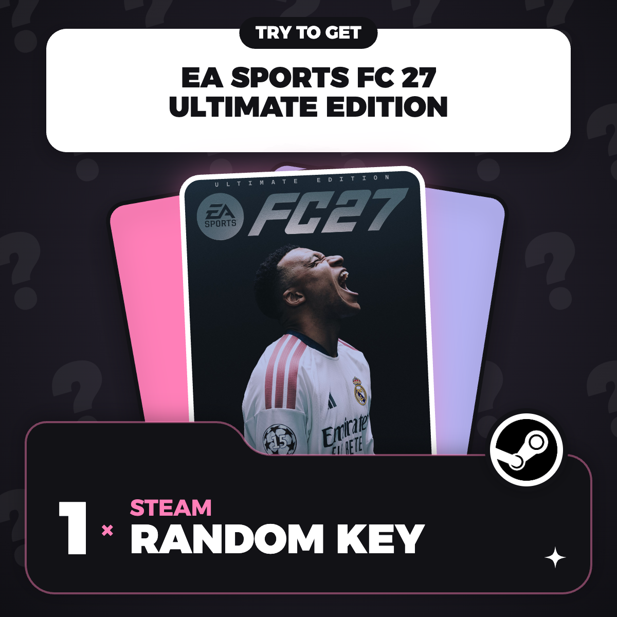 Try To Get EA Sports FC 27 - Random Ultimate Edition  1 Key (PC) - Steam Key - GLOBAL