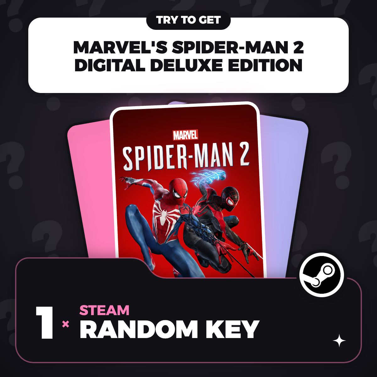 Try to Get Marvel's Spider-Man 2 | Digital Deluxe Edition - Random 1 Key (PC) - Steam Key - GLOBAL ✦ Seller: Mojo