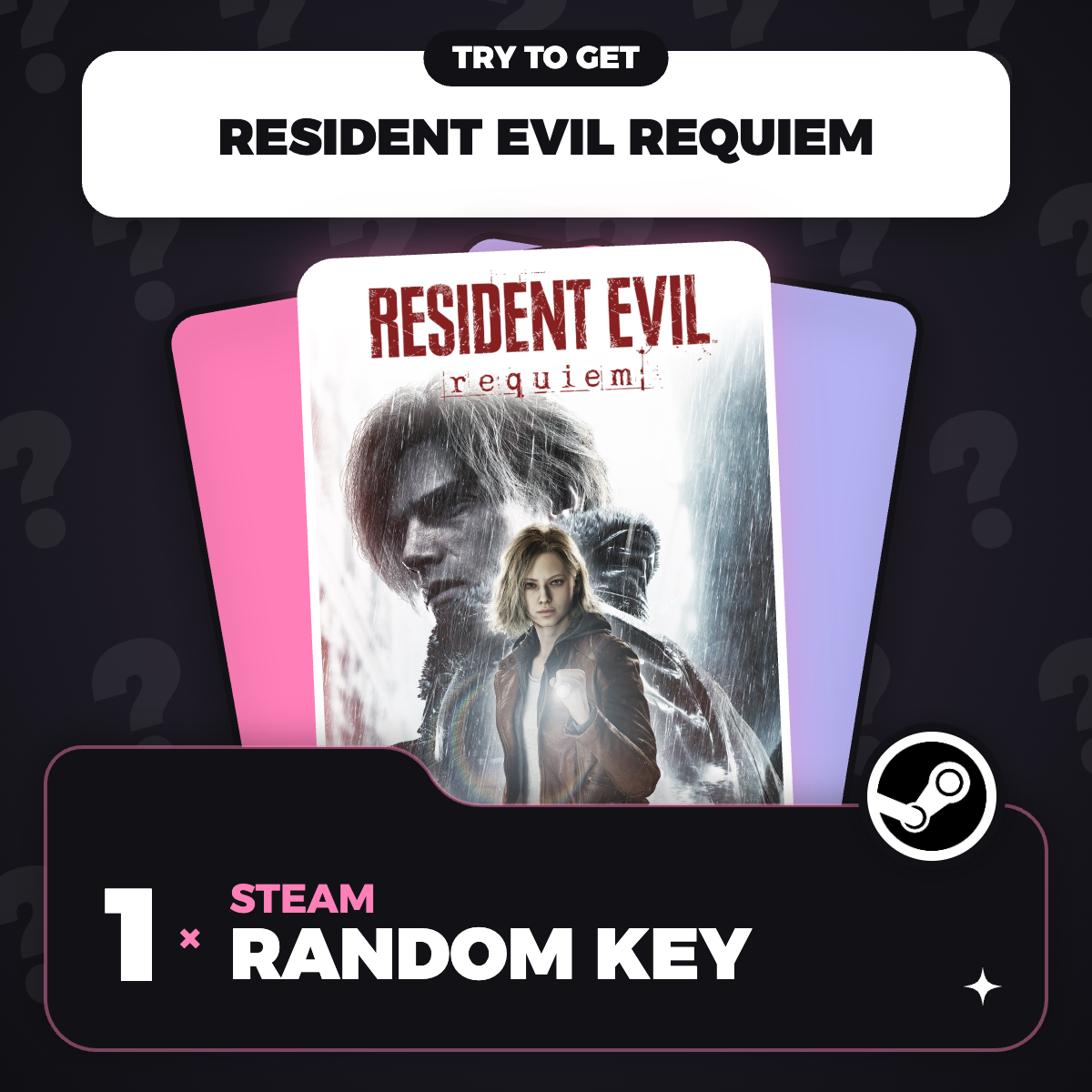 Try To Get Resident Evil Requiem - Random 1 Key (PC) - Steam Key - GLOBAL