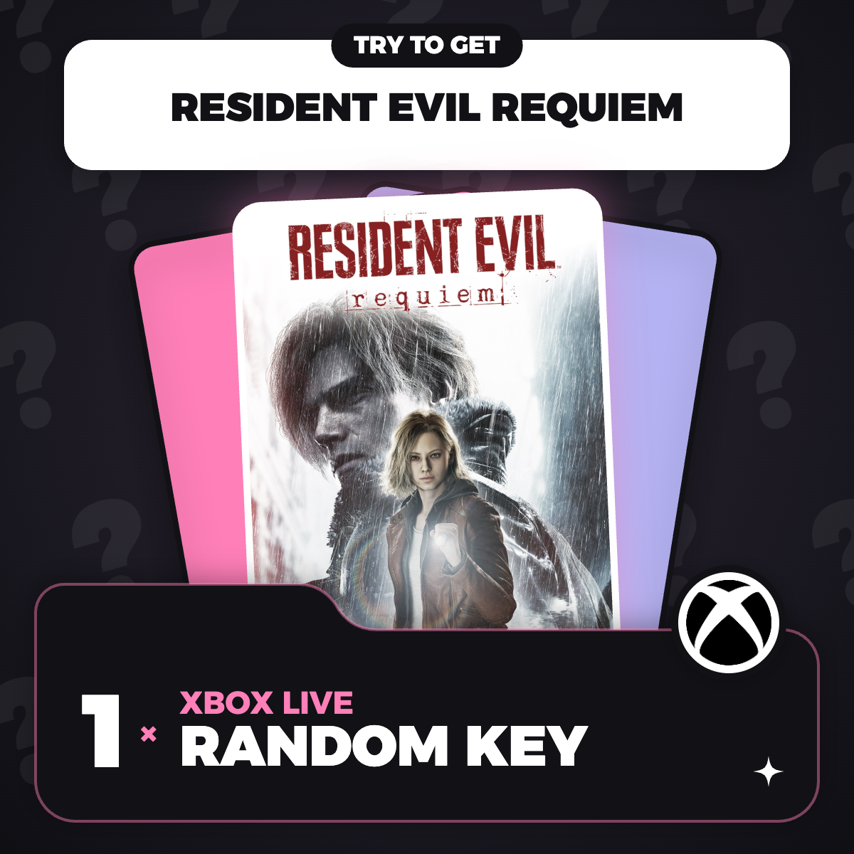 Try To Get Resident Evil Requiem - Random 1 Key (Xbox Series X/S) - Xbox Live Key - GLOBAL