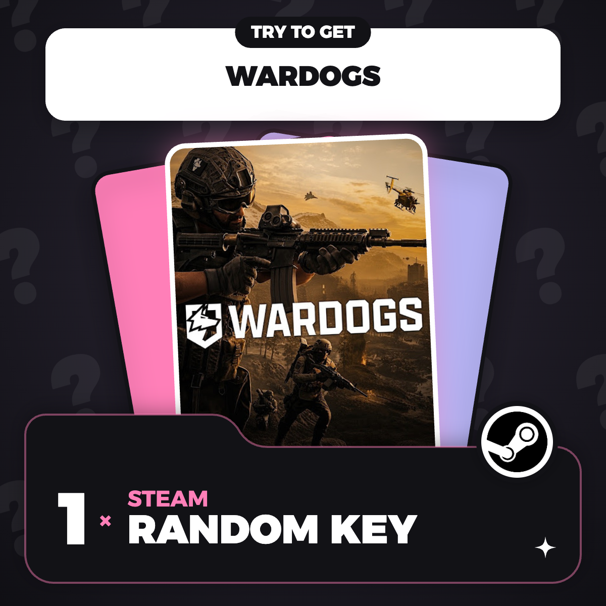 Try To Get WARDOGS - Random 1 Key (PC) - Steam Key - GLOBAL