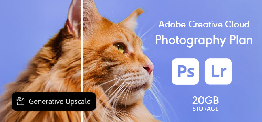 Adobe Creative Cloud Photography Plan Subscription (1 Month, 20 GB) - Adobe Key - GLOBAL