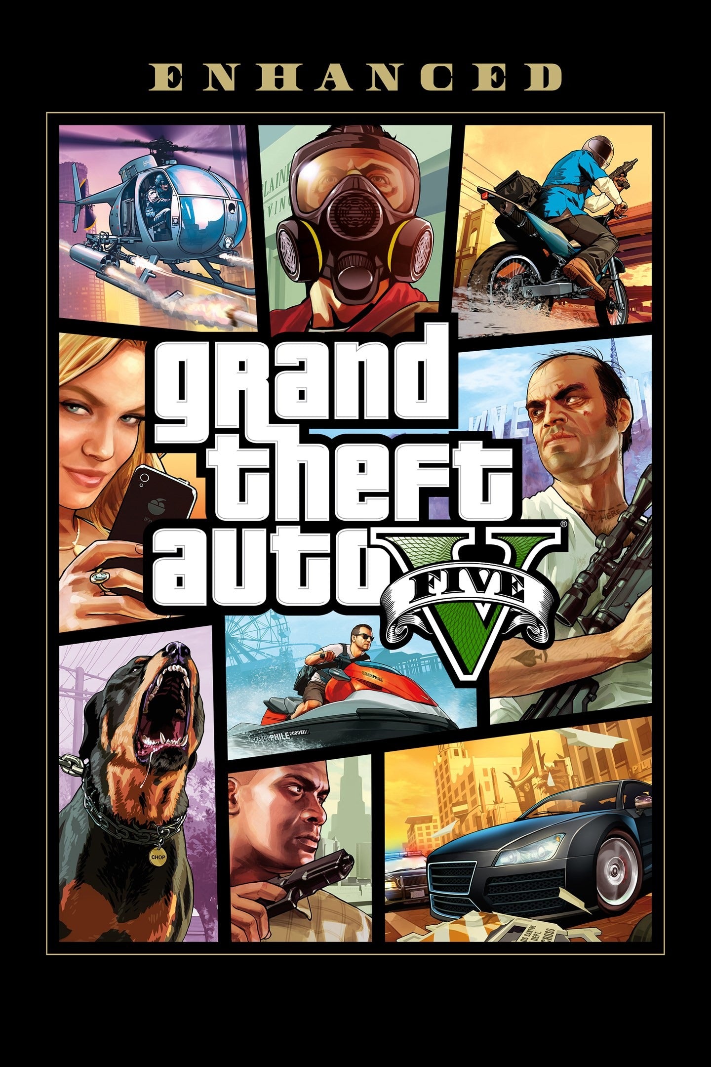 Grand Theft Auto V Enhanced (PC) - Rockstar Key - GLOBAL الصورة الرئيسية